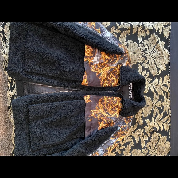 VERSACE JEANS COUTURE
Black Tartan Baroque Print Jacket - Picture 7 of 7